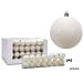 SET 14 PALLE 60MM BIANCHE GLITTER