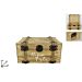 SCATOLA/BAULETTO LEGNO NATALIZIA NATURALE BUONE FE