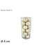 PALLE 6CM 24PZ 4ASS BEIGE SCURO BOX PVC 3A24E05G49