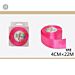 NASTRO RASO FUXIA 4CM/22M