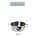 CASSERUOLA FONDA CM.14 2 MANICI INOX 18/C MOD. REAGnali