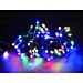 100 LED MULTICOLOR MT.3+2 CAVO VERDE C/CONTROLLER/