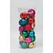 24 SFERE MULTICOLOR ASSORTITE IN CILINDRO PVC CM.1