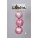 3 SF.MM.70 PVC ROSA MET/GLITT/SATINATO  IN BUSTADue Esse