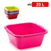 BACINELLA QUADRATA 20 LPlastic Forte