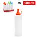 BOTTIGLIA A BOCCA AMPIA 500 ML S-212Plastic Forte