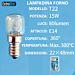 LAMPADINA DA FORNO E MICROONDE E14 15W 80LM 2700KExtrastar