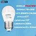LAMPADINA LED E27 7W 560LM LUCE CALDAExtrastar
