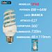 LAMPADINA LED SPIRALE E27 8W 720LM LUCE FREDDAExtrastar