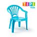 SEDIA PER BAMBINI TIPI BLU CHIAROPlastic Forte