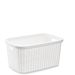 CESTO BIANCHERIA RATTAN 35L 53 X 36 BIANCO