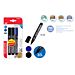 MARCATORE PERMANENTE 2 NERO 1 BLU PACK MPMp