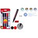 MARCATORE PERMANENTE 2 NERO 1 ROSSO PACK MPMp
