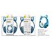 NC3172 AZ, CUFFIE BLUETOOTH CON ORECCHIE DI GATTOOne Plus