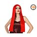SC/P. PARRUCCA LISCIA LUNGA 60 CM ROSSO