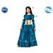 COSTUME REGINA MEDIEVALE BLU 3-4Atosa
