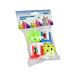 SET GIOCHI PER GATTO IN PLASTICA (D4.3CM/D4CM*H4CM