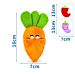 PELUCHE CAROTA/ PEPERONCINO/ MELANZANA