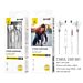 C5855 BL, CUFFIE CAREY CON MICROFONO 1,2 M, BIANCOOne Plus