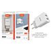 MTK CARICATORE USB A MURO CON 2 USB 2.4A, BIANCOMTK