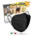 Mascherina FFP2 5pz Nero