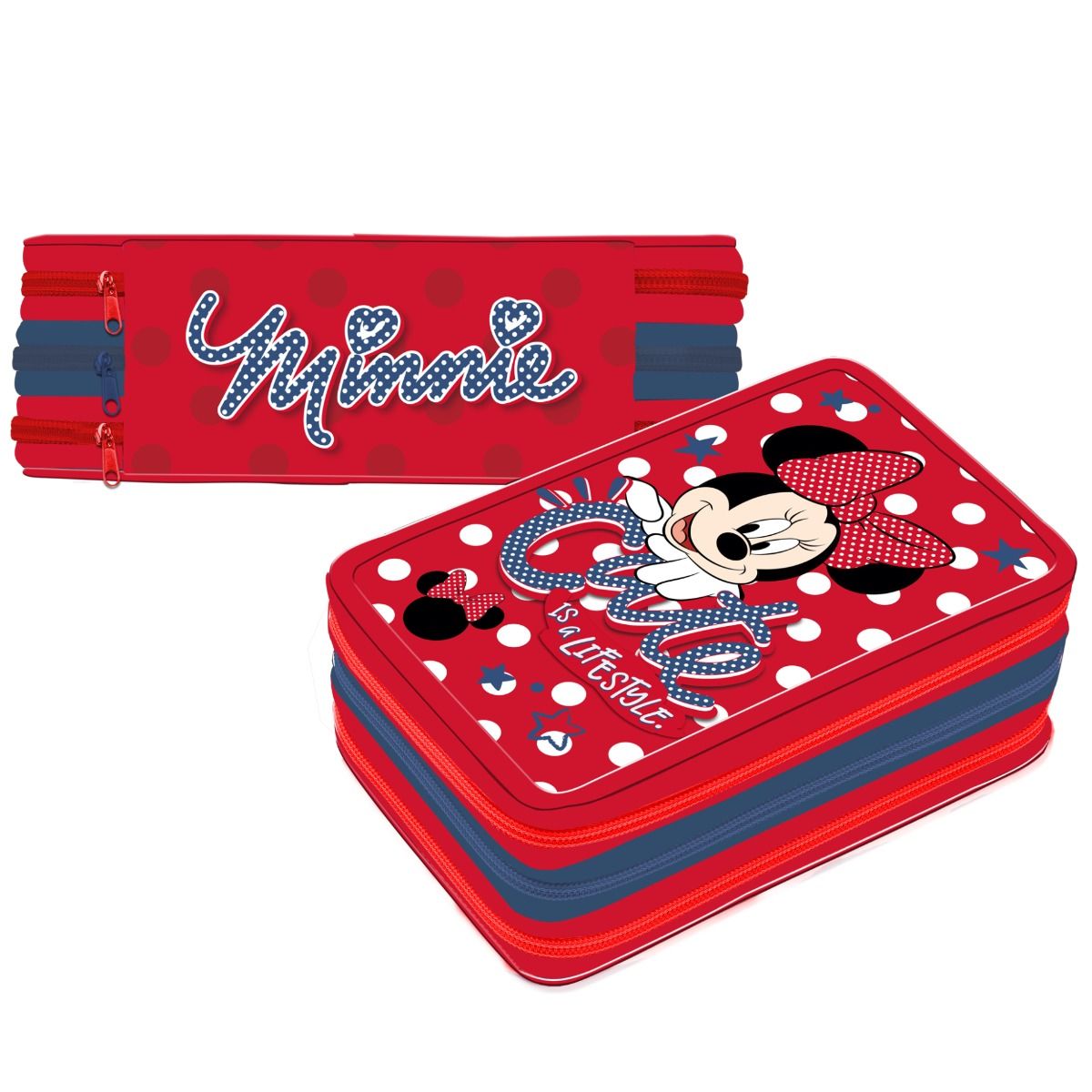 ASTUCCIO 3 ZIP MINNIE PREMIUM