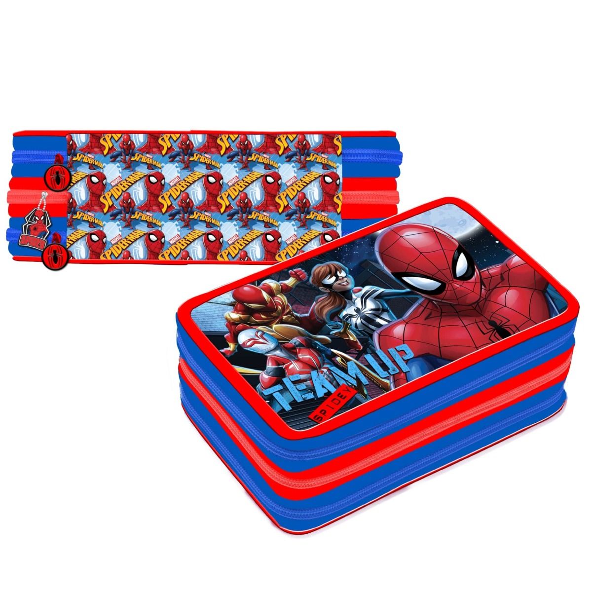 ASTUCCIO 3 ZIP SPIDERMAN DELUXE