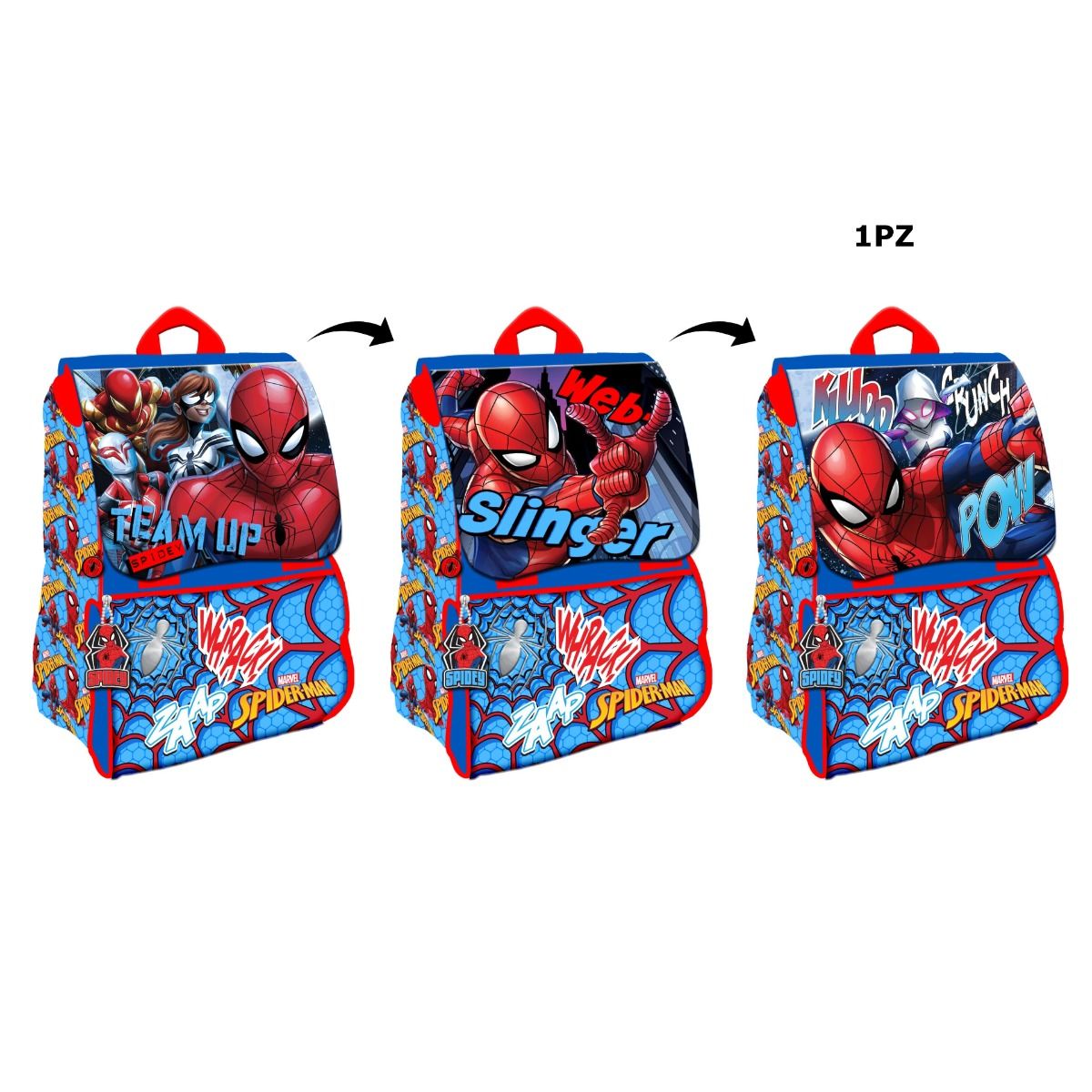 ZAINO ESTENSIBILE SPIDERMAN DELUXEMarvis