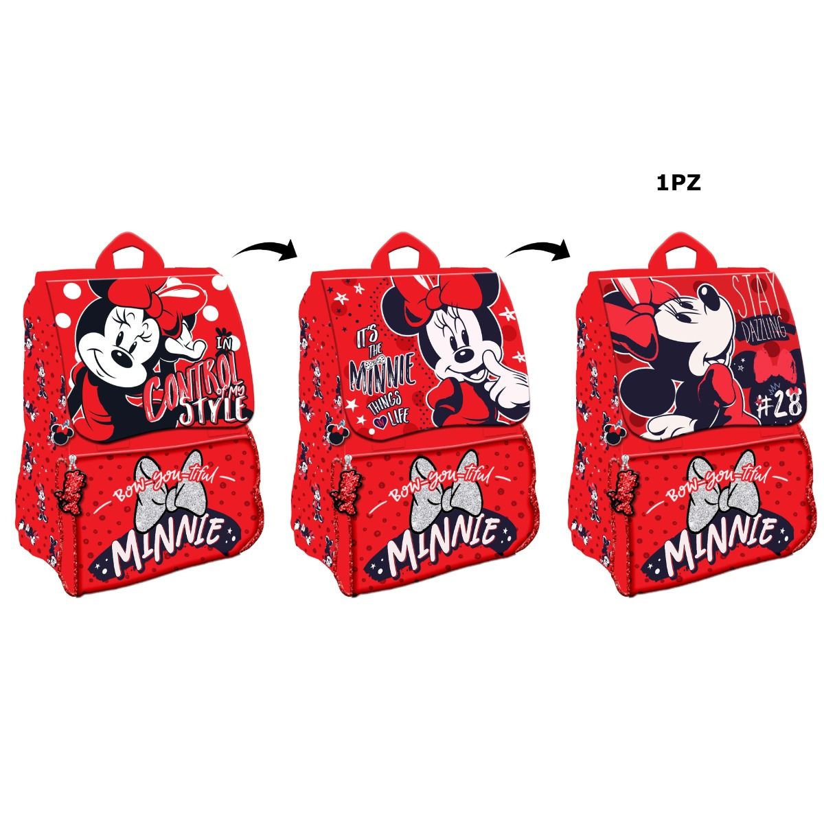 ZAINO ESTENSIBILE MINNIE DELUXE
