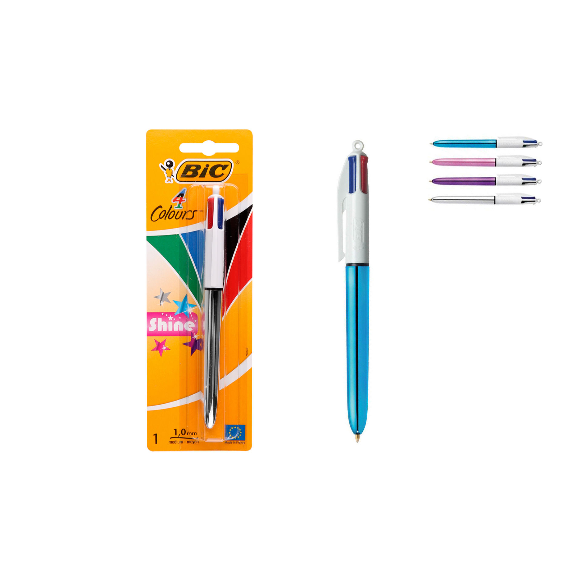 PENNA A SFERA A 4 COLOURS SHINEBic