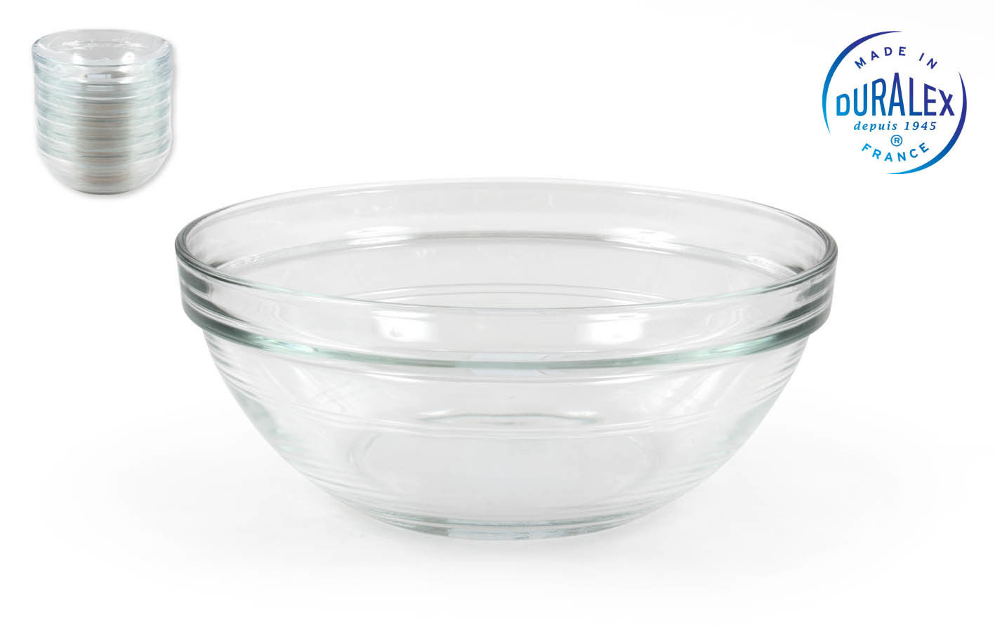 STACKAB. SALADBOWL 34 1/225 LYS CHIARO R 17X7CM