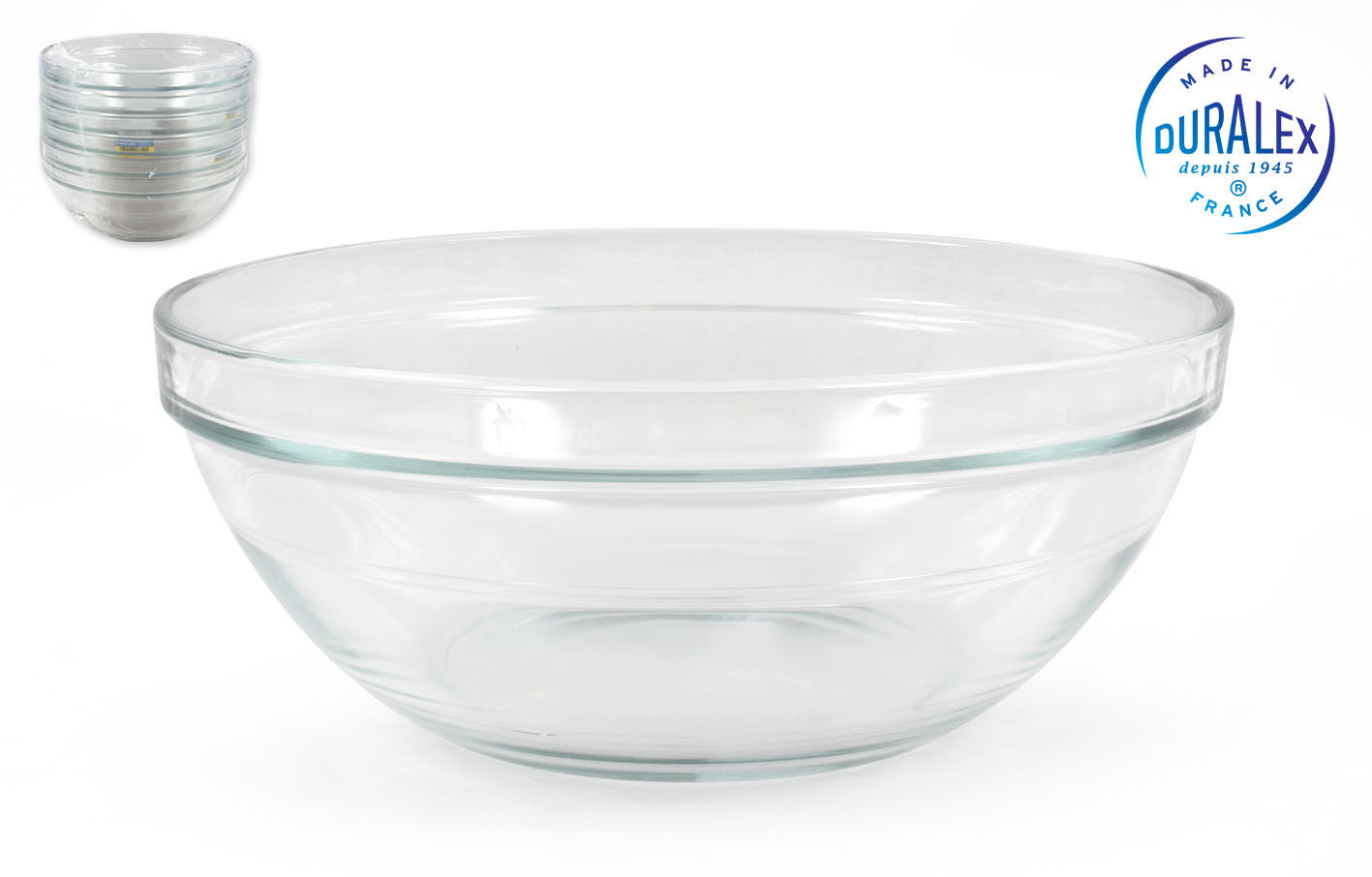 STACKAB.SALADBOWL 121 1 / 60C LYS CHIARO 26X10.5CM