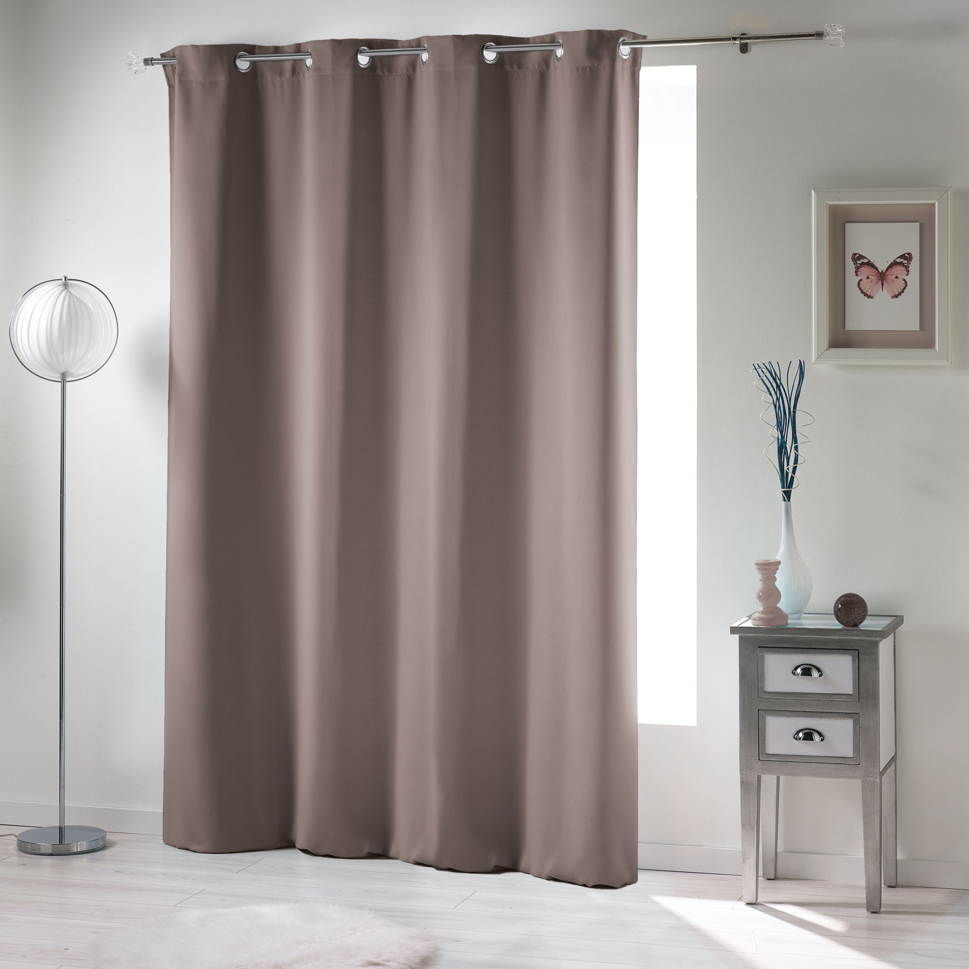 TENDA CON OCCHIELLI 135 X 280 CM COPRENTE UNITO OCL3c