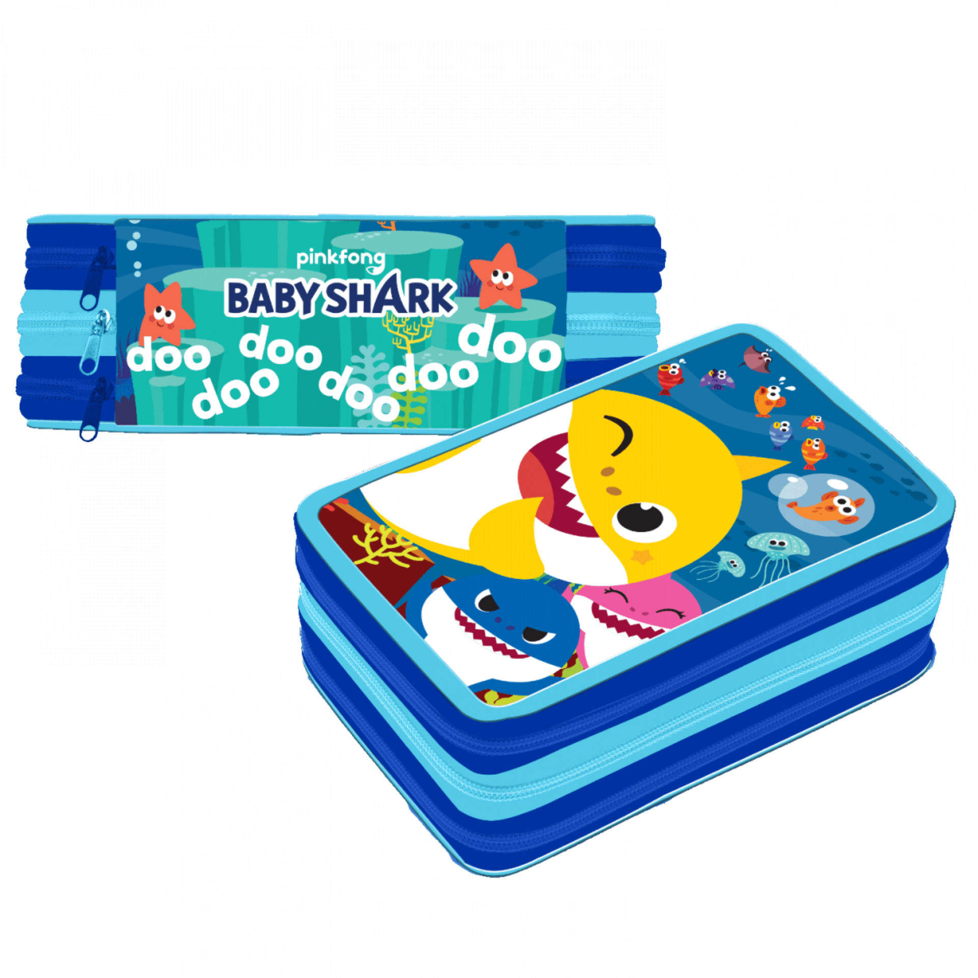 ASTUCCIO 3ZIP BABY SHARK PREMIUM