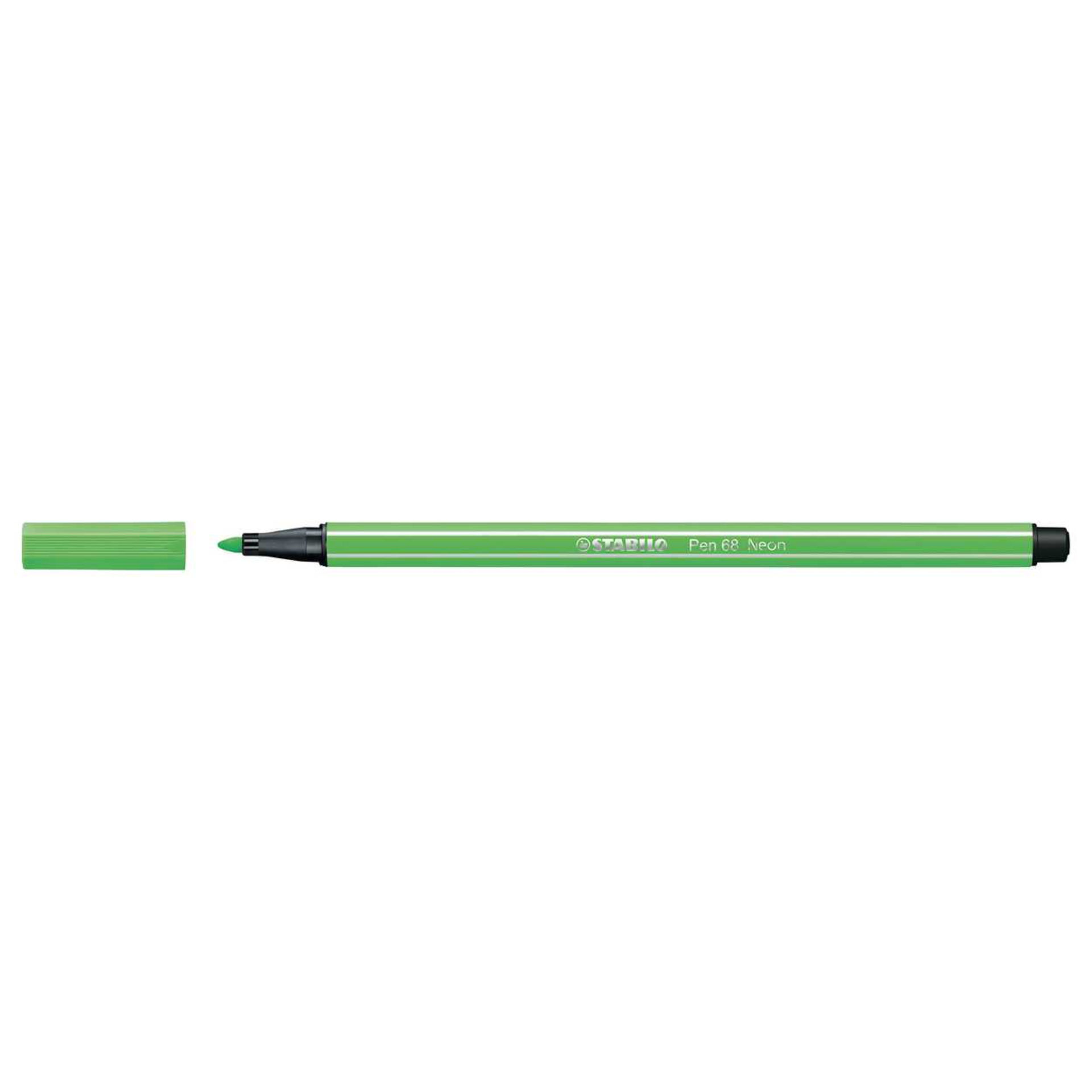 PENNARELLO STABILO PEN 68-033 FLUORESCENTE VERDEStabilo