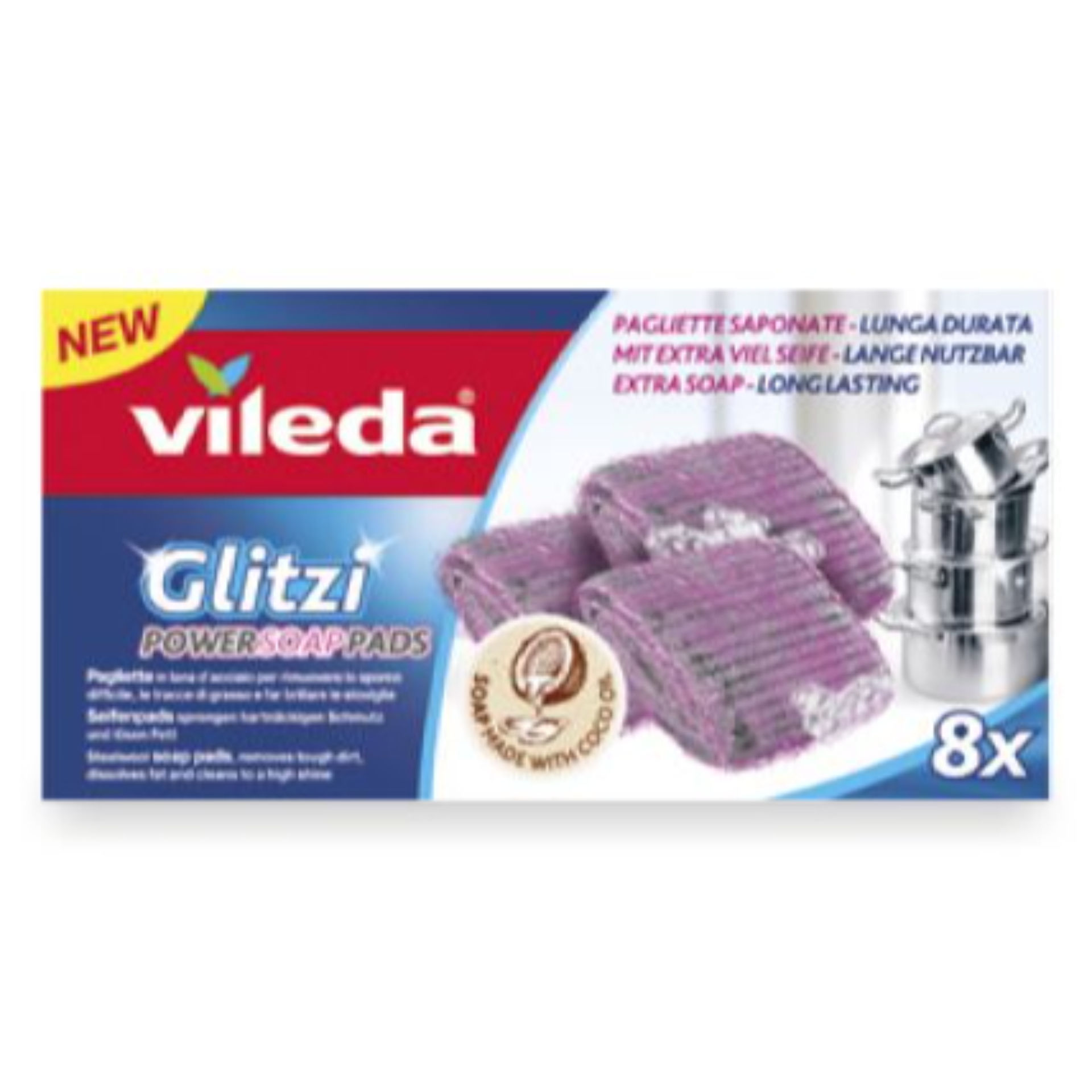 VILEDA GLITZI PAGLIETTE SAPONATE 8PZVileda