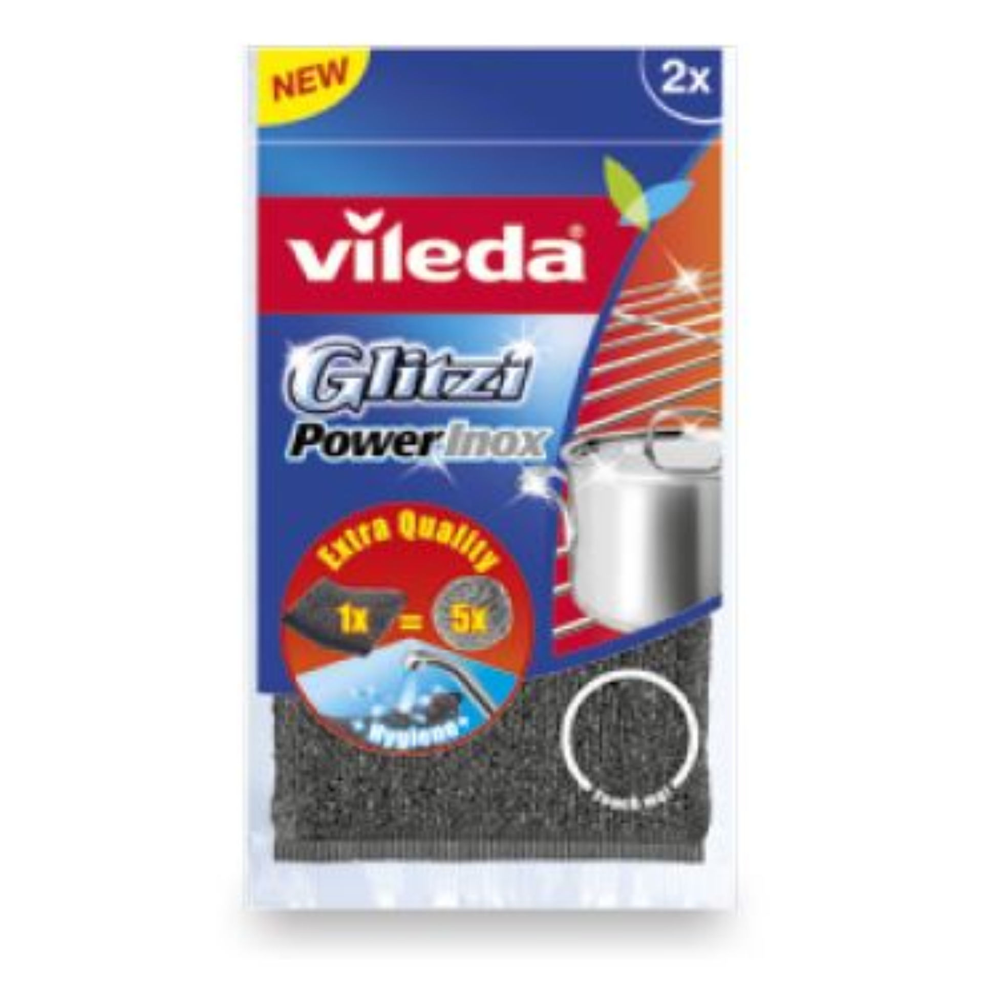 VILEDA SPUGNE POWER INOX (2PZ)Vileda