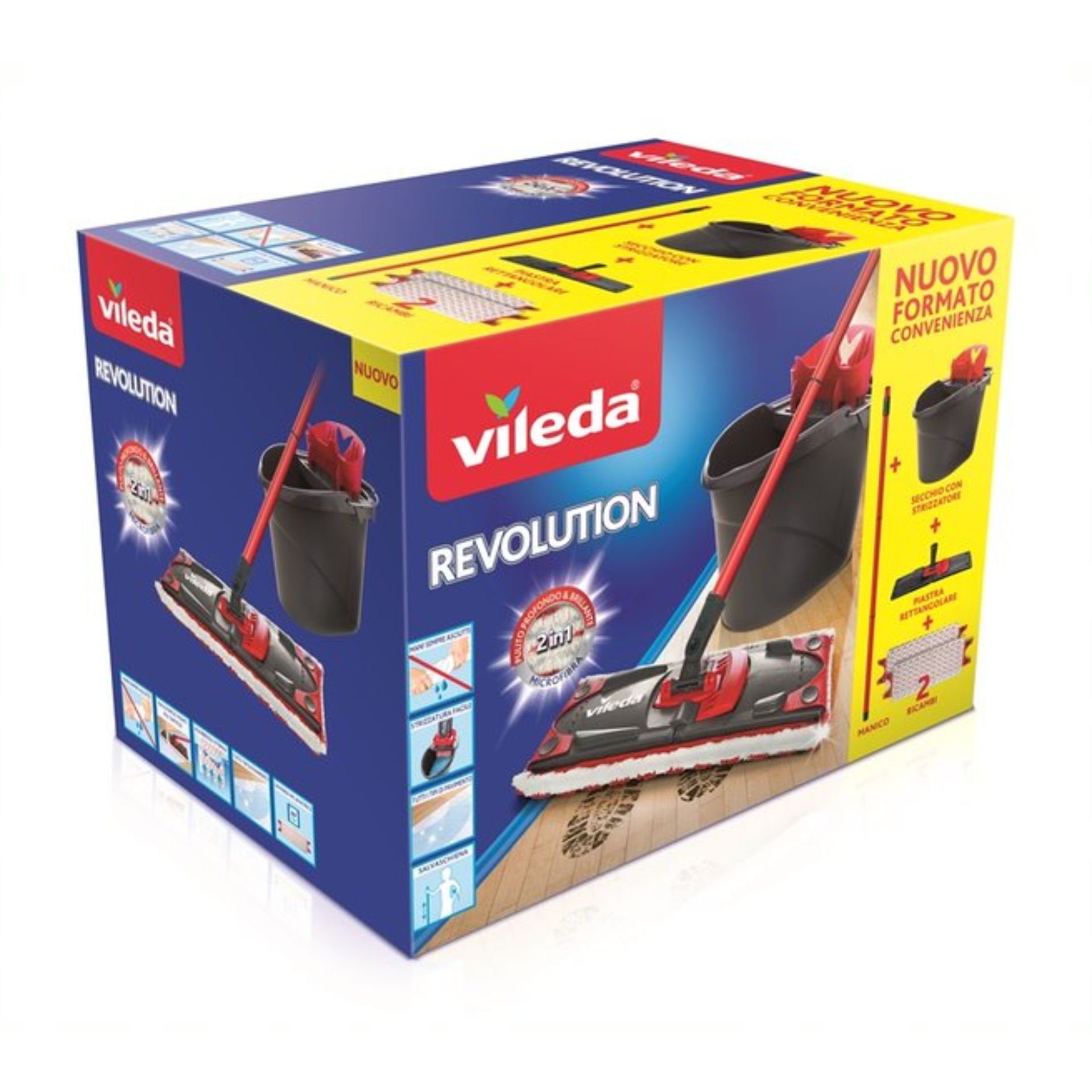 VILEDA REVOLUTION BOX SISTEMA LAVAPAVIMENTIVileda