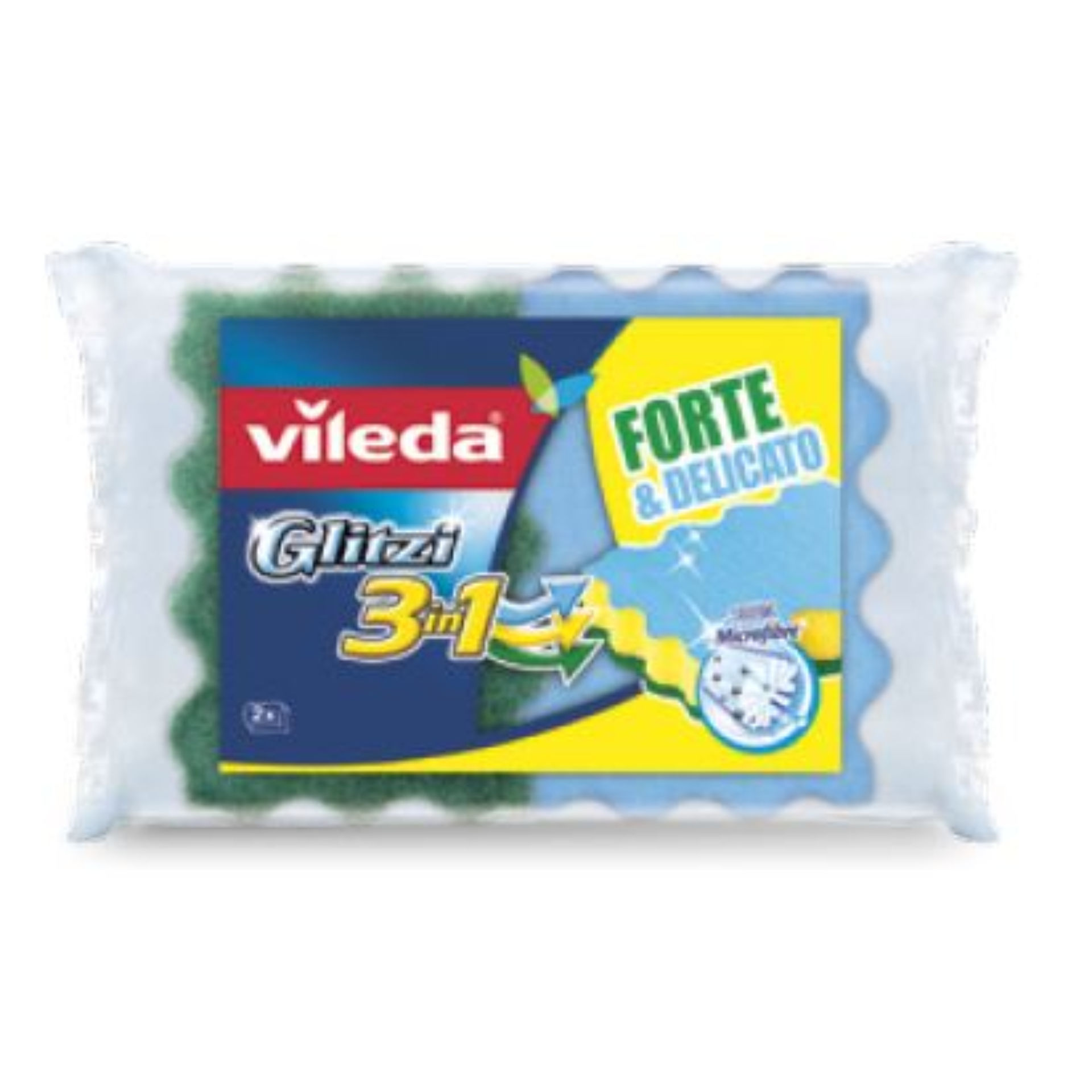 VILEDA SPUGNA GLITZI 3 IN 1Vileda