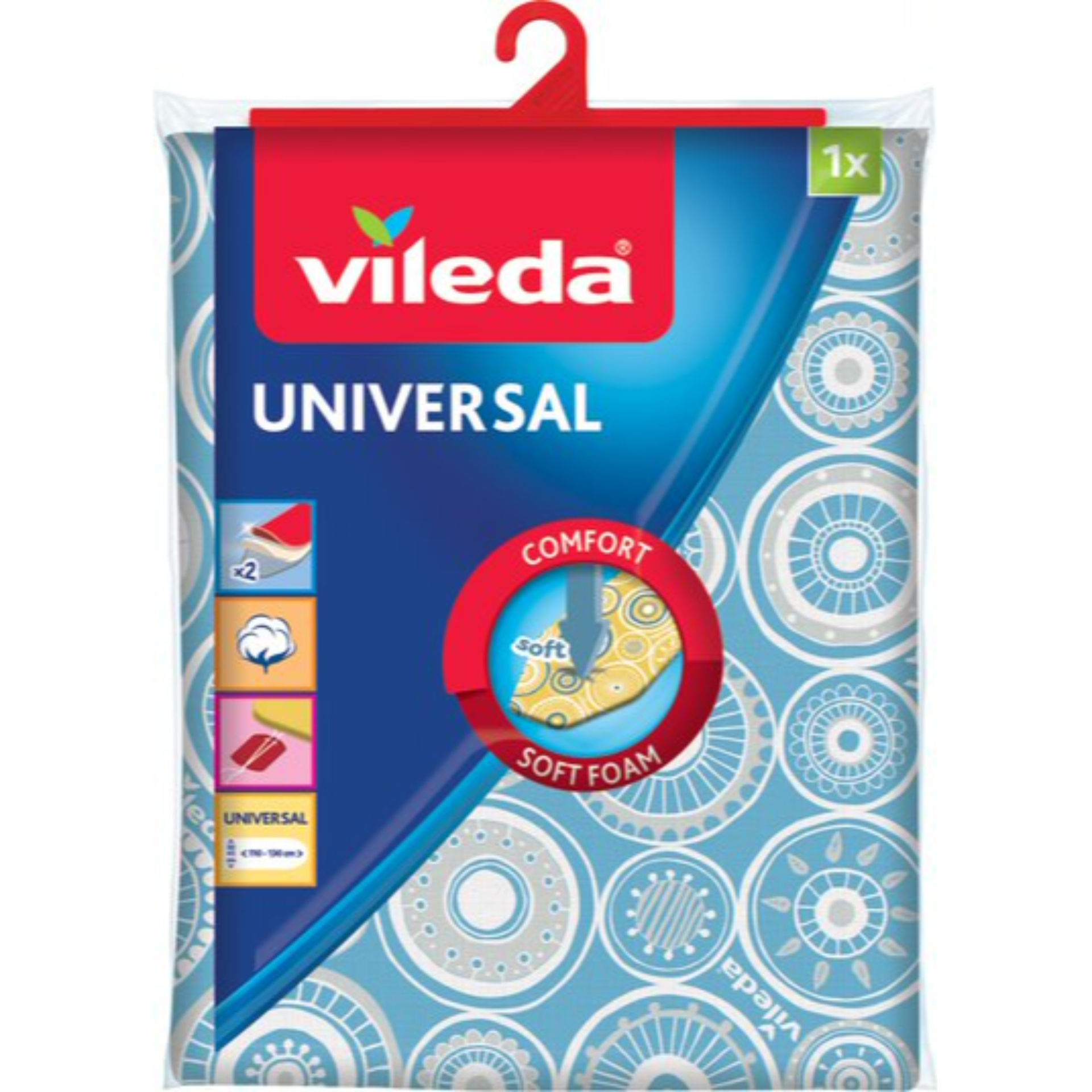 VILEDA COPRIASSE UNIVERSAL BLU MIS.UVileda