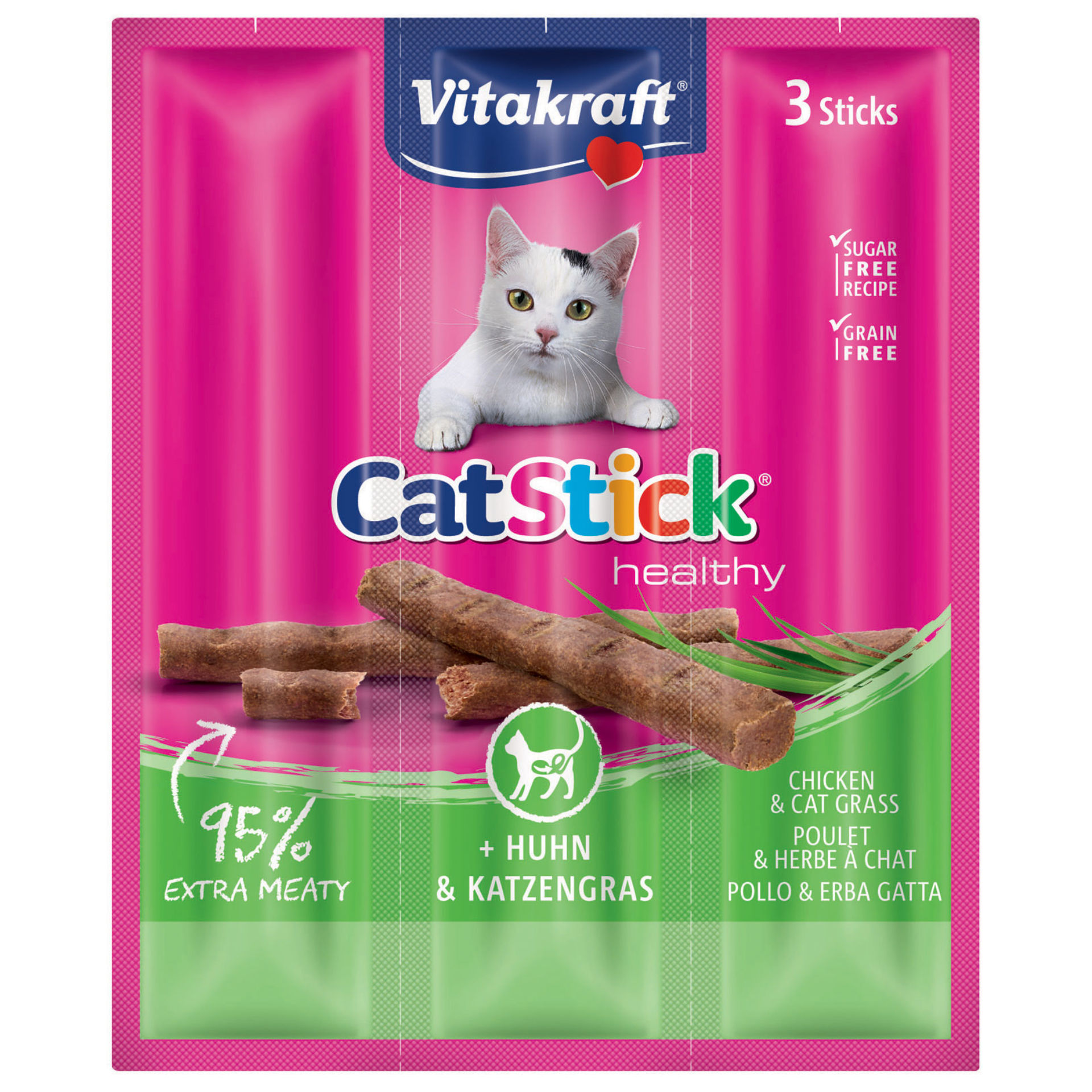 CAT STICK MINI POLLO & ERBA GAVitakraft