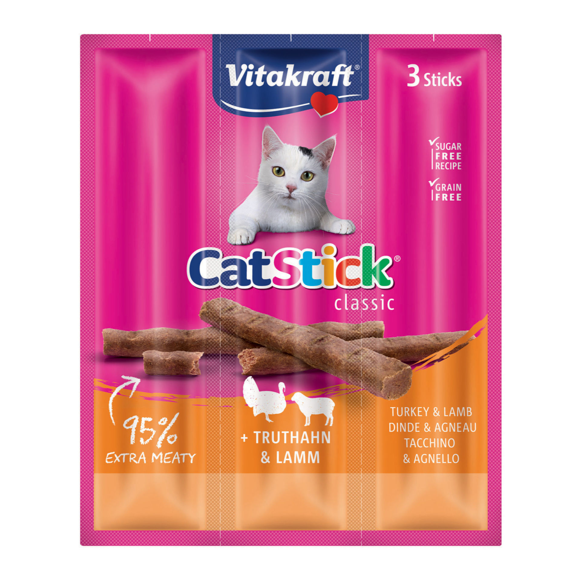 CAT STICK MINI TACCHINO/AGNELLVitakraft