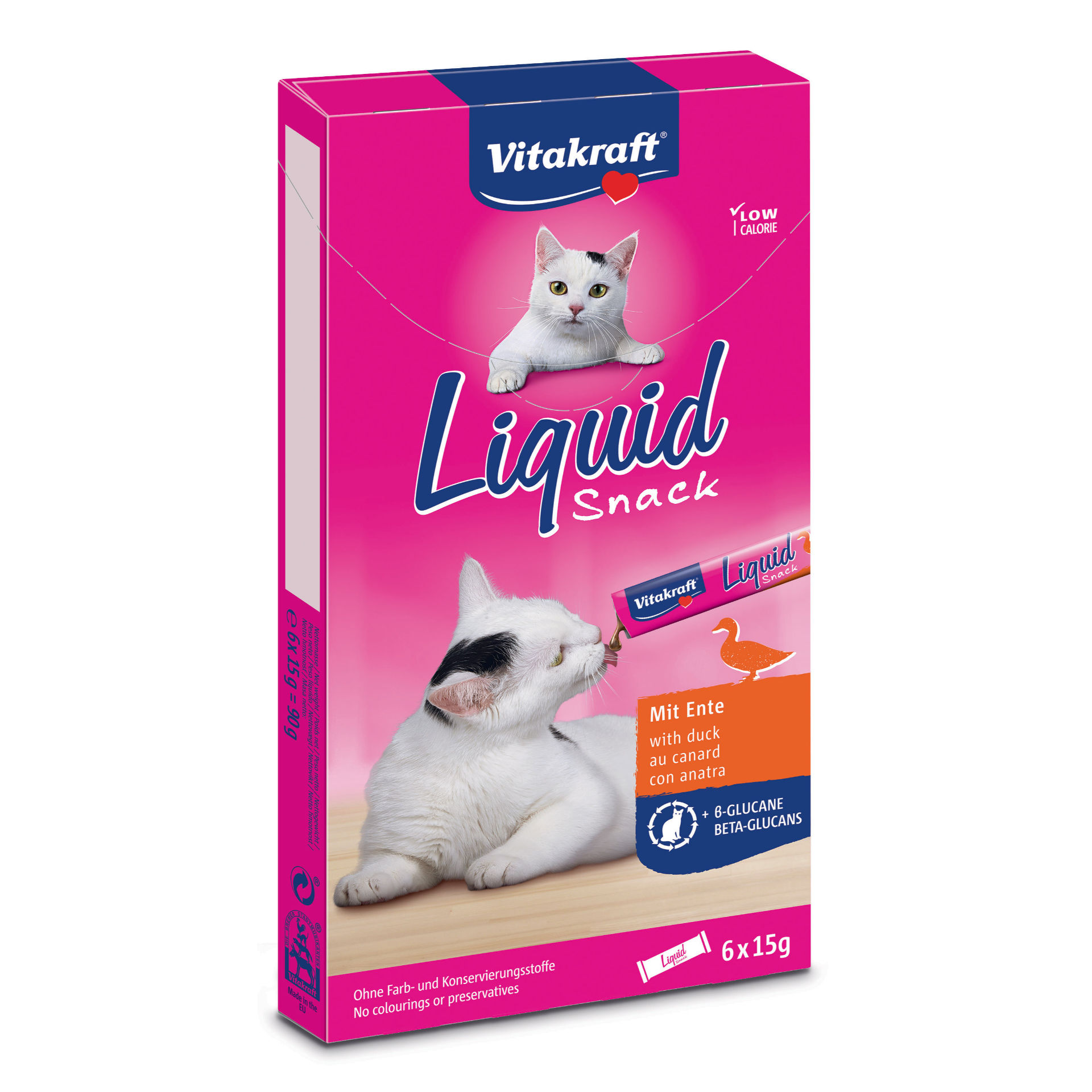 LIQUID-SNACK ANATRA -GLUCANI 9Vitakraft