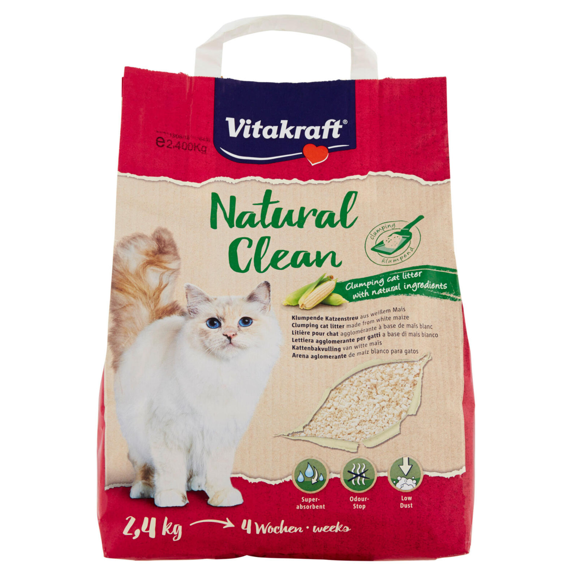 NATURAL CLEAN LETTIERA MAIS BIOVitakraft