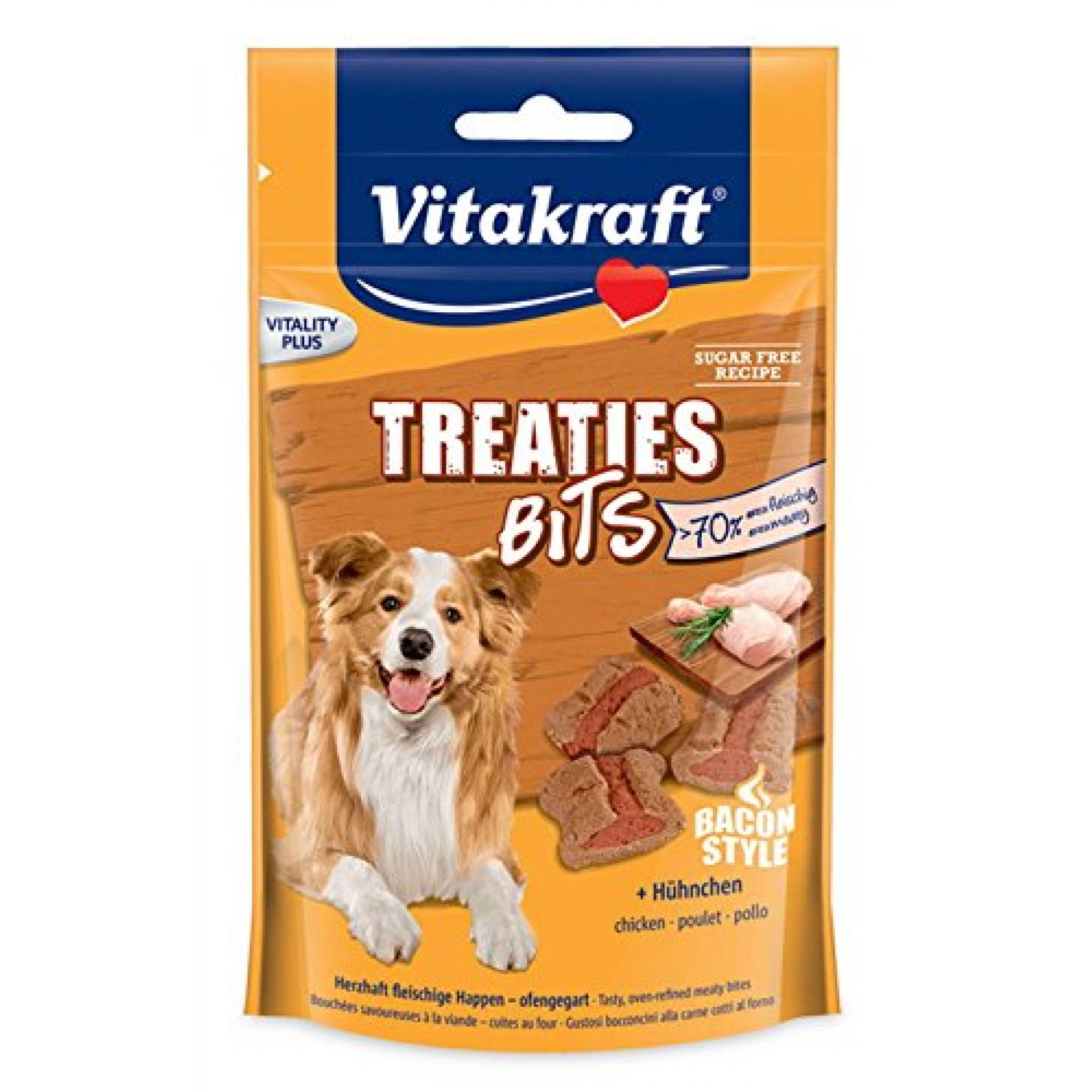 TREATIES BITS POLLO BACON STYLVitakraft