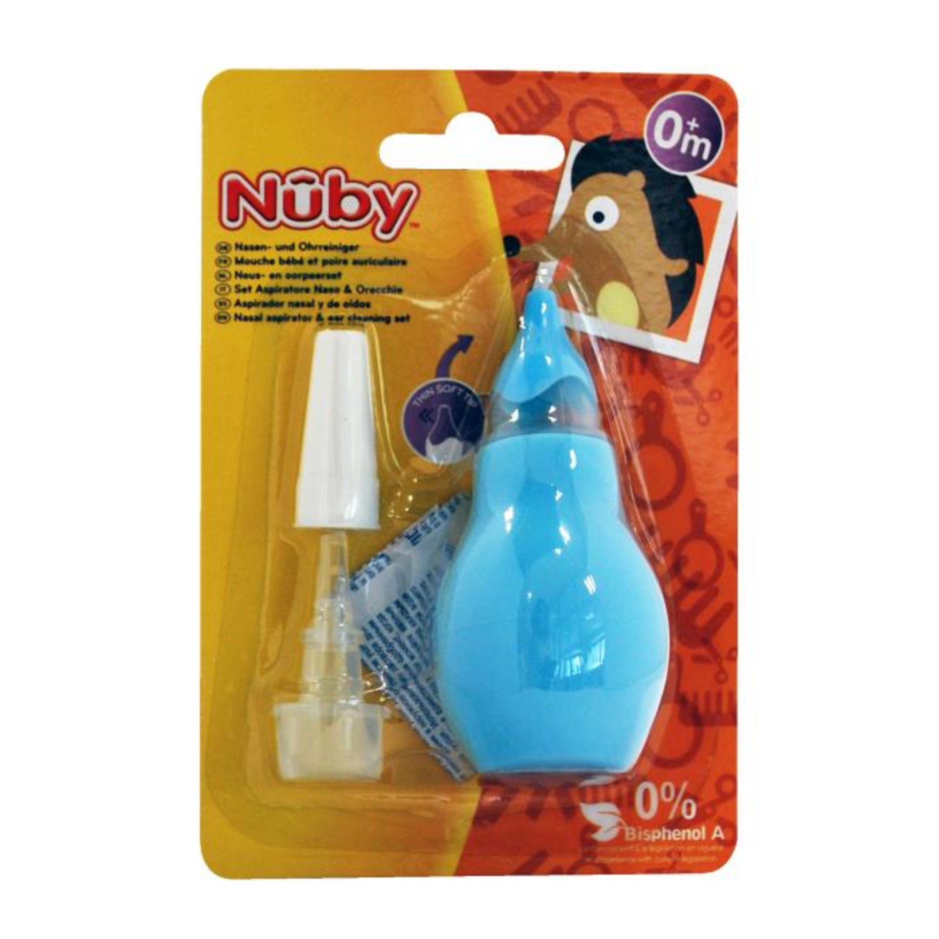 NUBY ASPIRATORE NASALE + ORECCHIE N.07