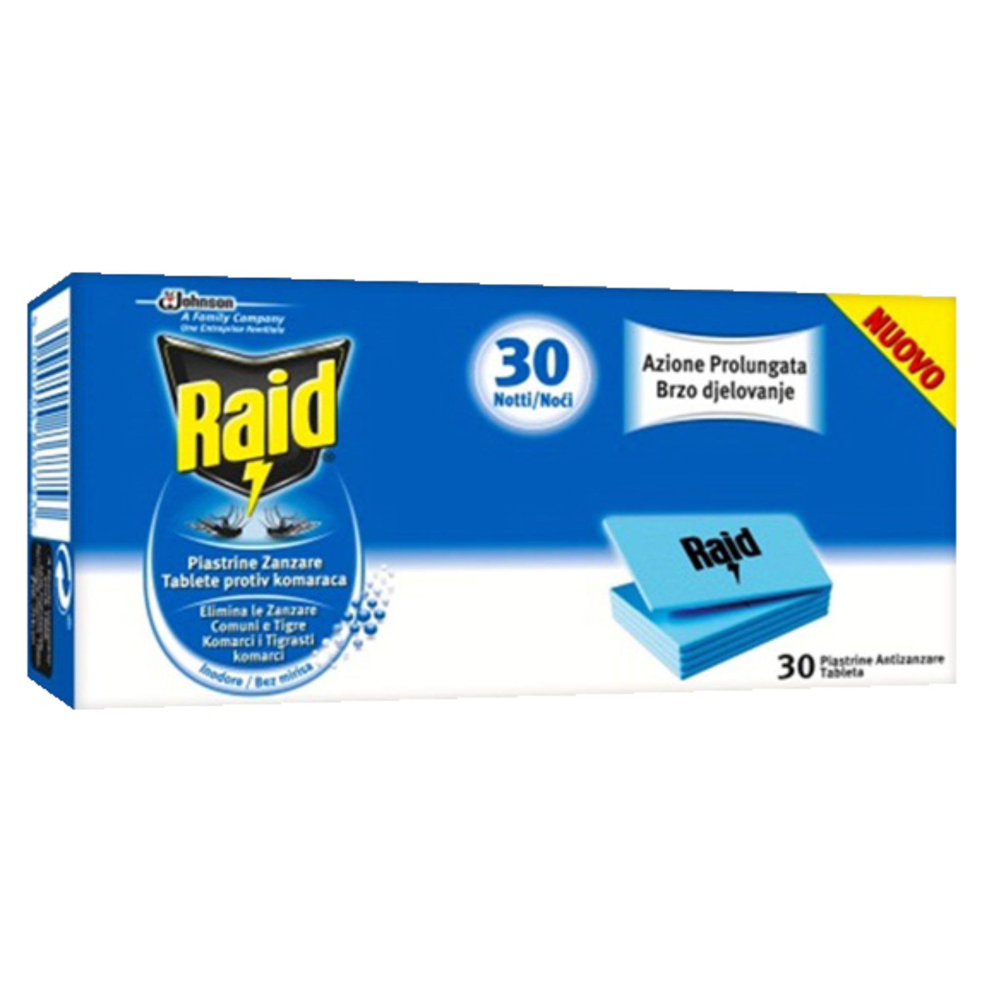 RAID PIASTRINE ANTIZ RIC 30P INOD A.259%