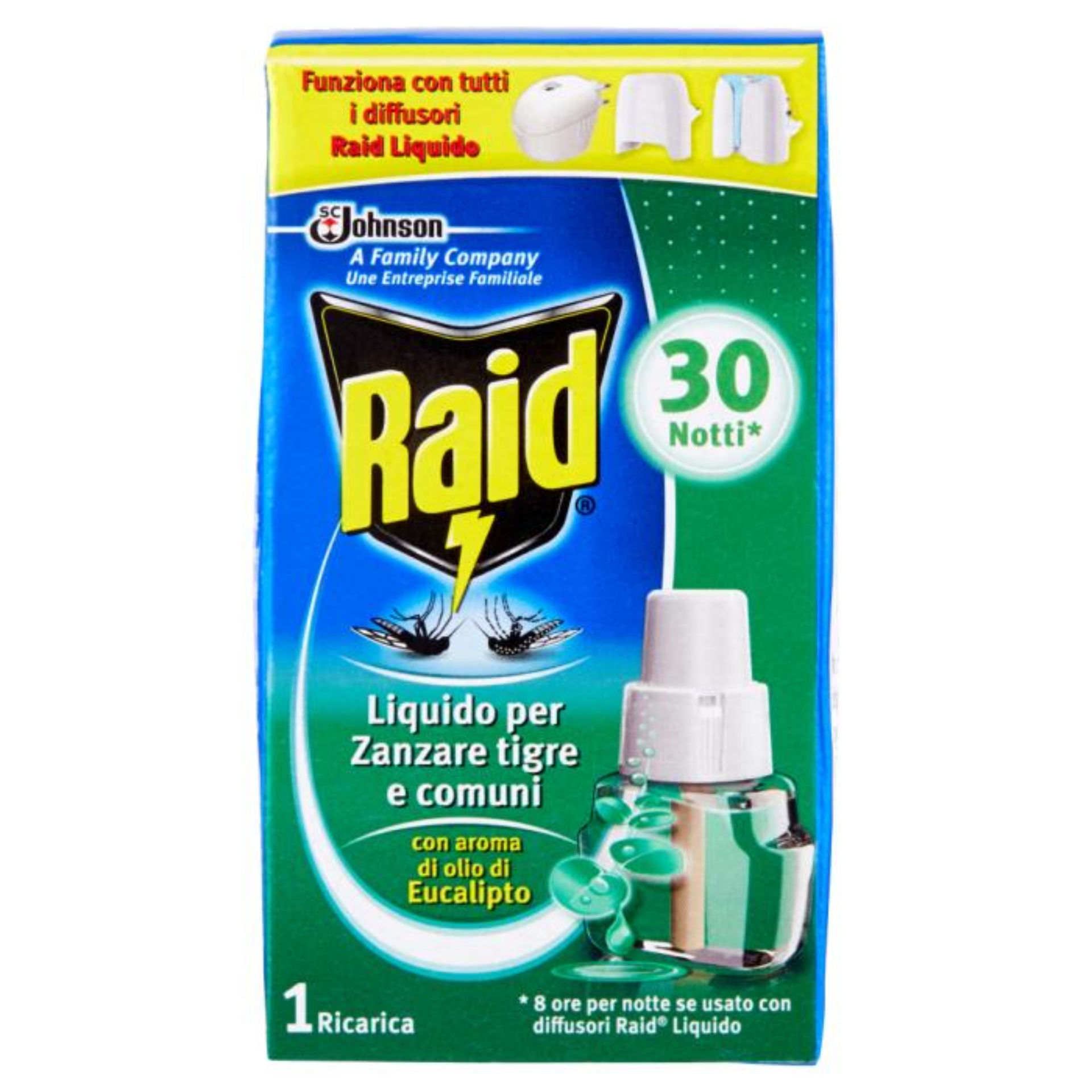 RAID LIQUIDO RIC 30NOTTI EUCALIPT A.261Raid