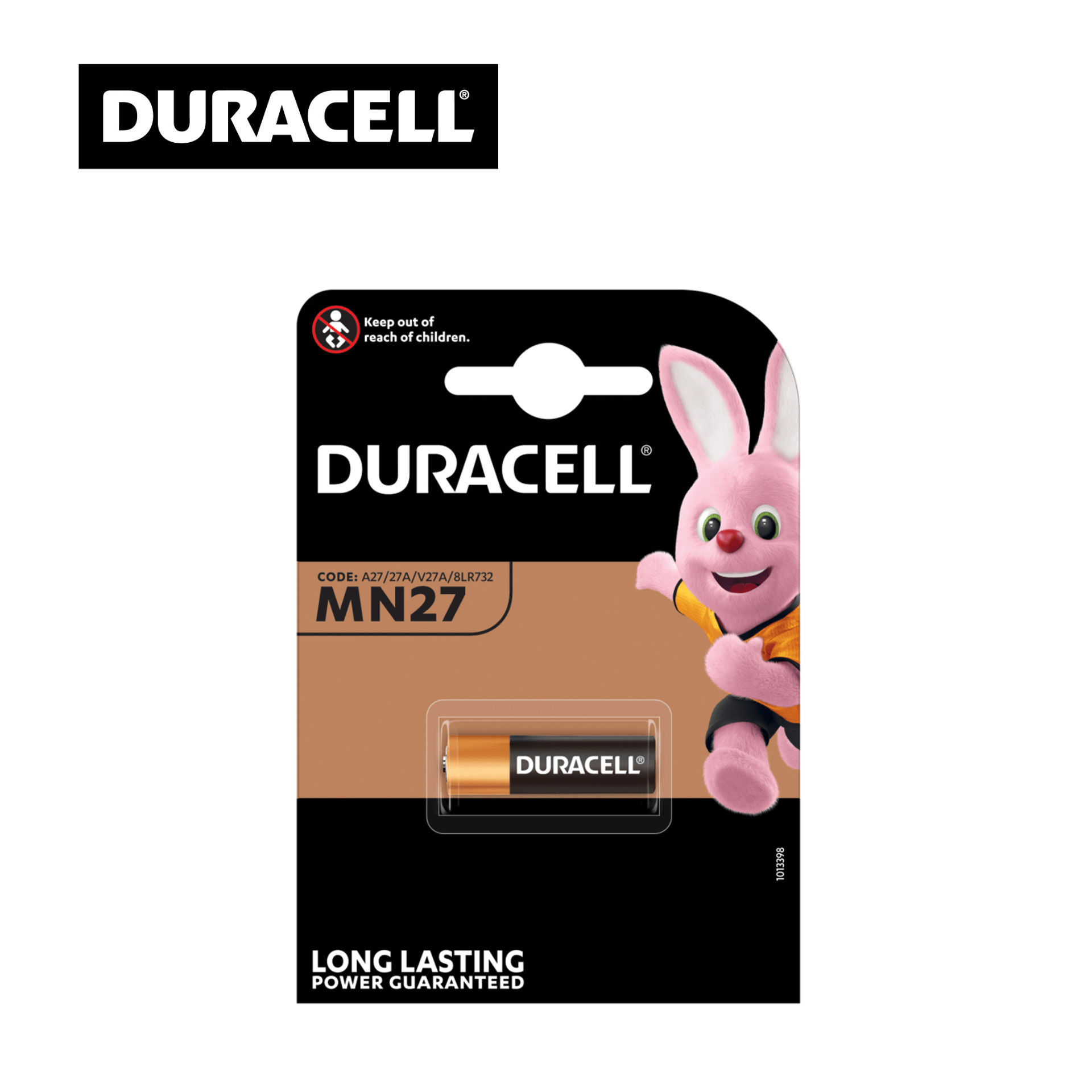 DURACELL BATTERIA ALCALINE DA 12V MN27Duracell