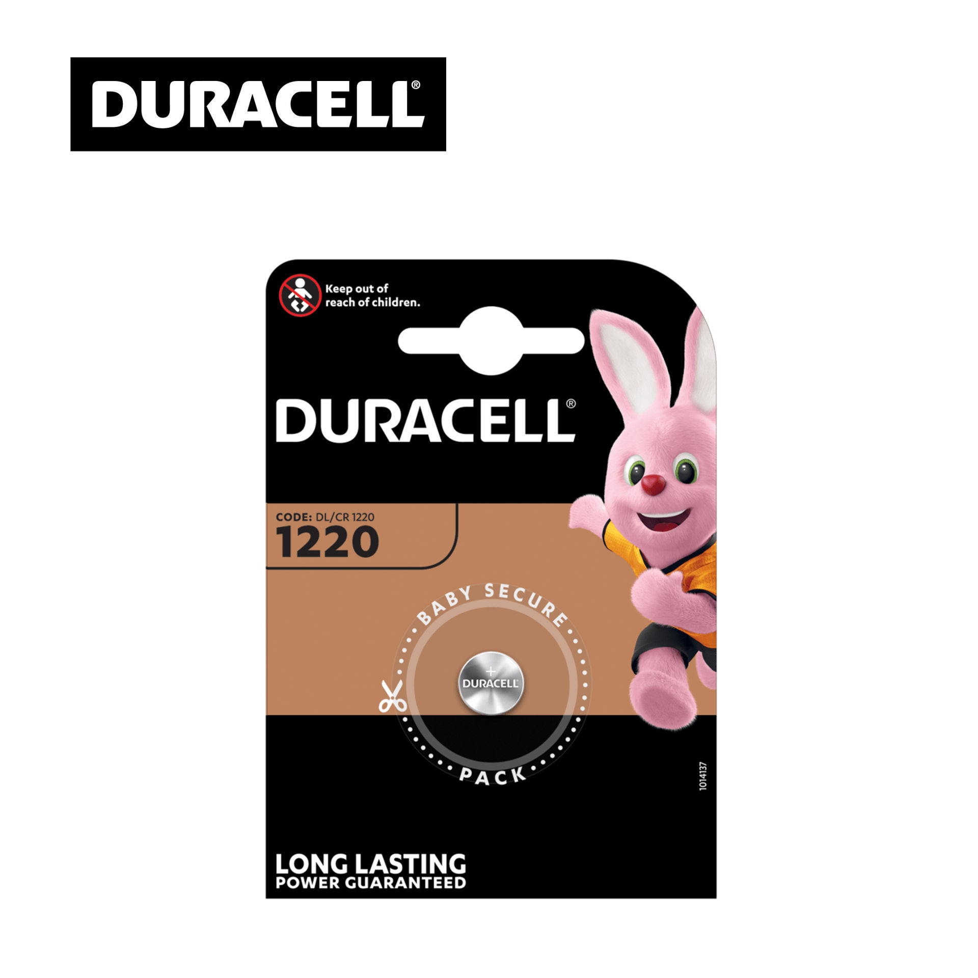 DURACELL BATTERIA A BOTTONE AL LITIO DA 3V 1220Duracell